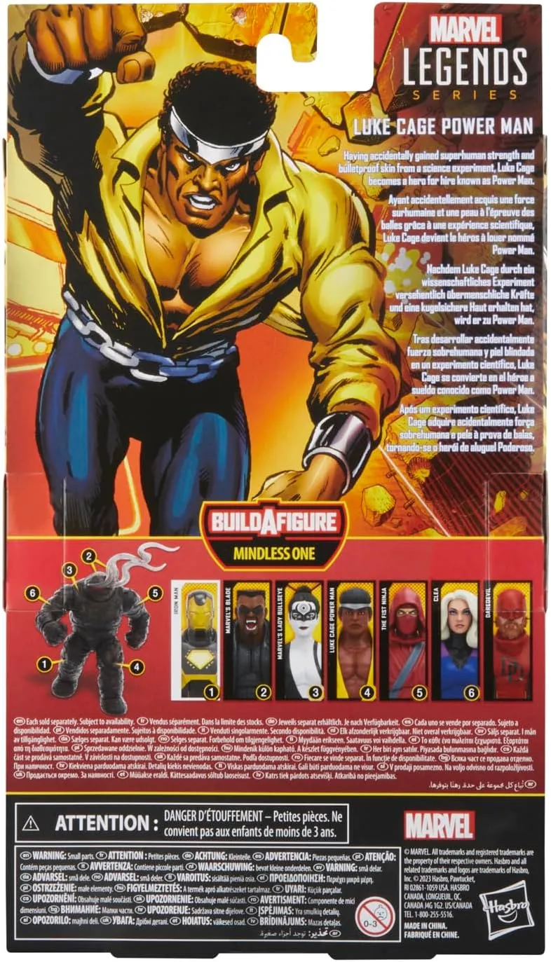 Hasbro Toys Hasbro Marvel Legends Series Marvel Knights - Luke Cage Power Man Action Figure (F6623)