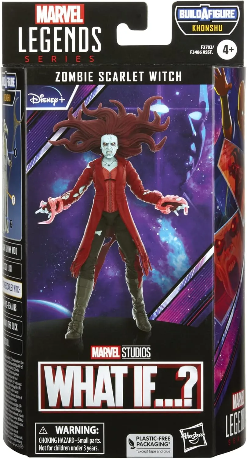 Hasbro Toys Hasbro Marvel Legends Series MCU Disney Plus - Zombie Scarlet Witch Action Figure (F3703)