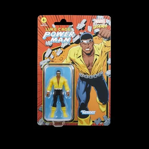 Hasbro Toys Hasbro Marvel Legends Series Retro 375 Collection - Power Man 3.75-Inch Action Figure (F6696)