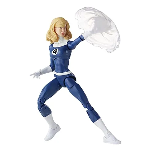 Hasbro Toys Hasbro Marvel Legends Series Retro Fantastic Four Marvel's Invisible Woman 6-inc