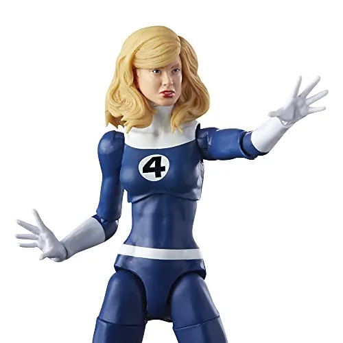 Hasbro Toys Hasbro Marvel Legends Series Retro Fantastic Four Marvel's Invisible Woman 6-inc