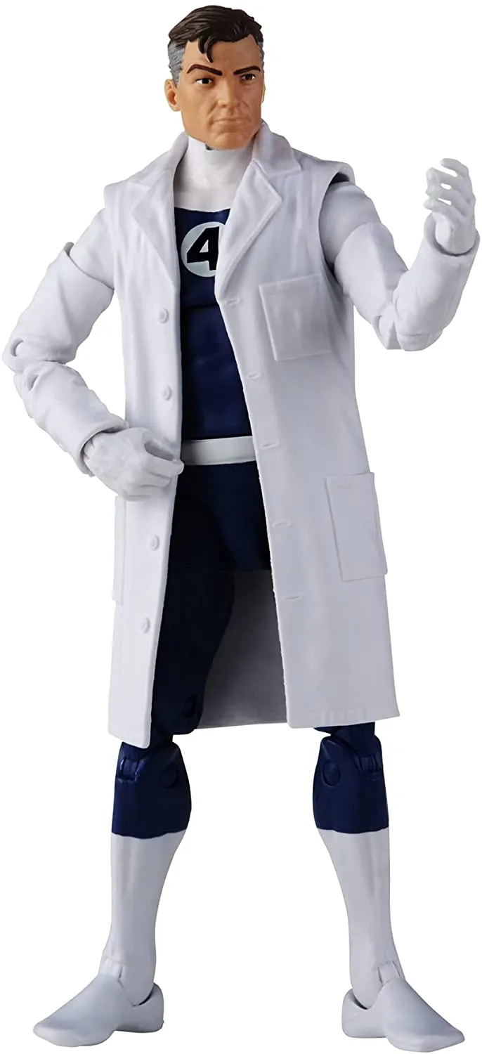 Hasbro Toys Hasbro Marvel Legends Series Retro Fantastic Four Mr. Fantastic 6-inch Action Fi
