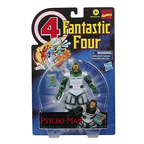 Hasbro Toys Hasbro Marvel Legends Series Retro Fantastic Four Psycho-Man 6-inch Action Figur