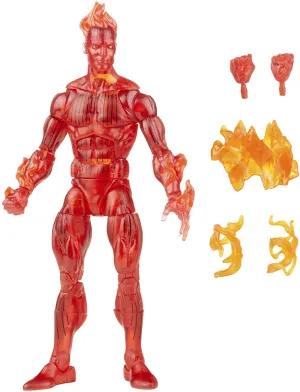 Hasbro Toys Hasbro Marvel Legends Series Retro Fantastic Four The Human Torch 6-inch Action