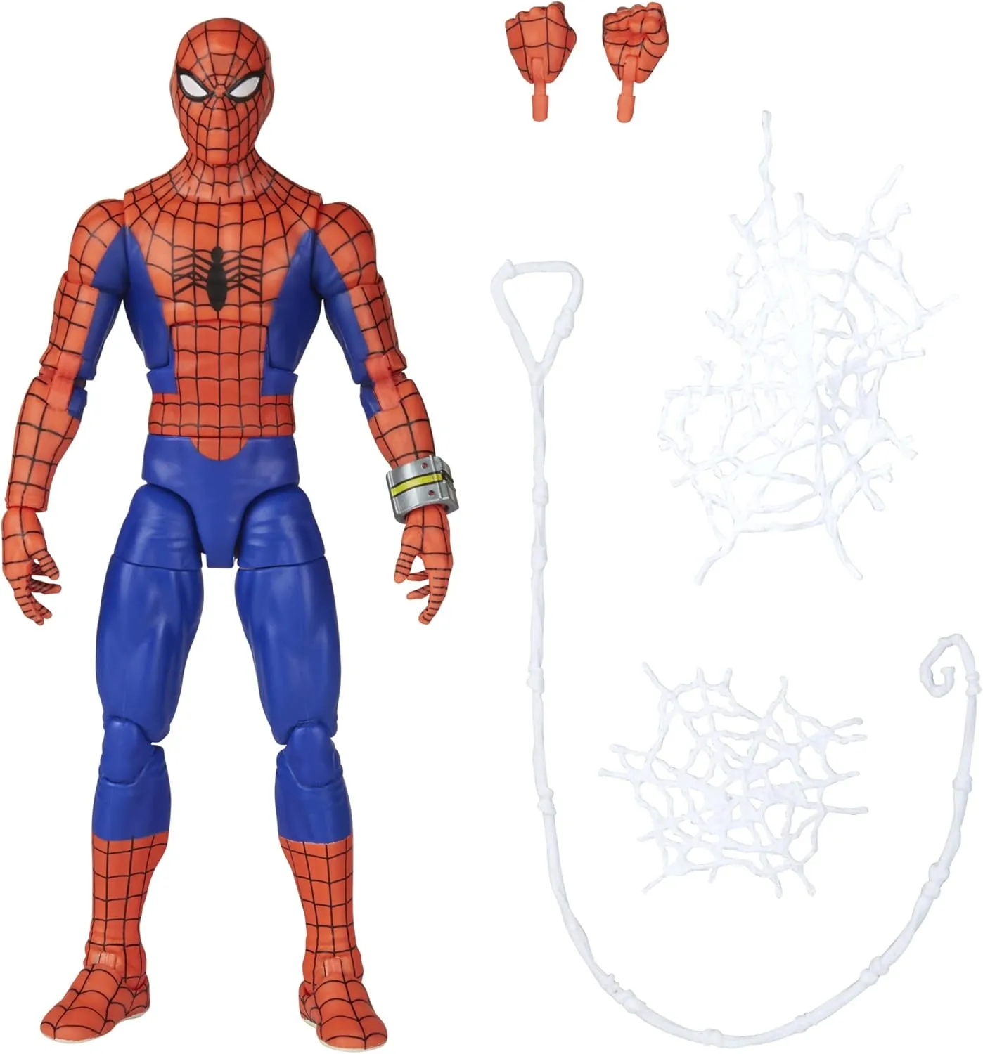 Hasbro Toys Hasbro Marvel Legends Series Spider-Man 60th Anniversary - Japanese Spider-Man 6-inch Action Figure (F3459)