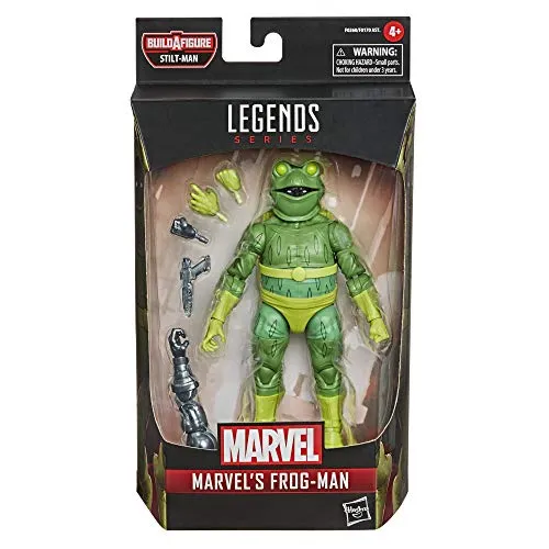 Hasbro Toys Hasbro Marvel Legends Series Spider-Man Marvels Frog-Man 6-inch Collectible Act