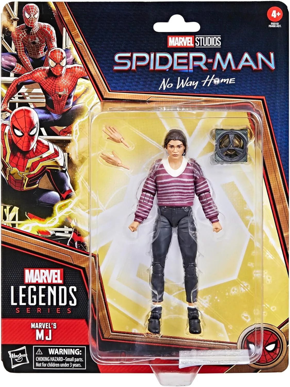Hasbro Toys Hasbro Marvel Legends Series Spider-Man: No Way Home - Marvels MJ 6" Action Figure (F6510)