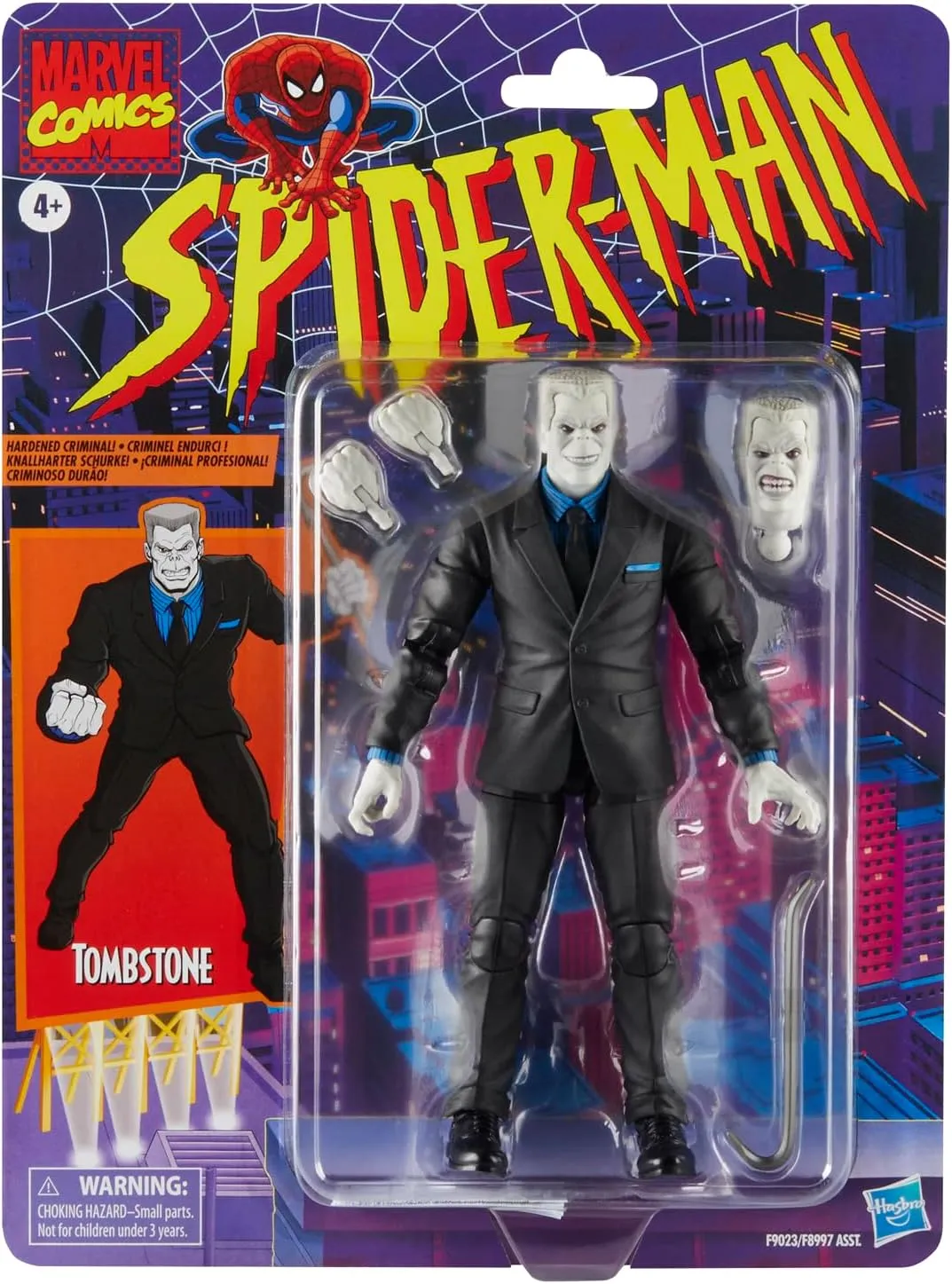 Hasbro Toys Hasbro Marvel Legends Series Spider-Man - Tombstone Action Figure (F90235X00)