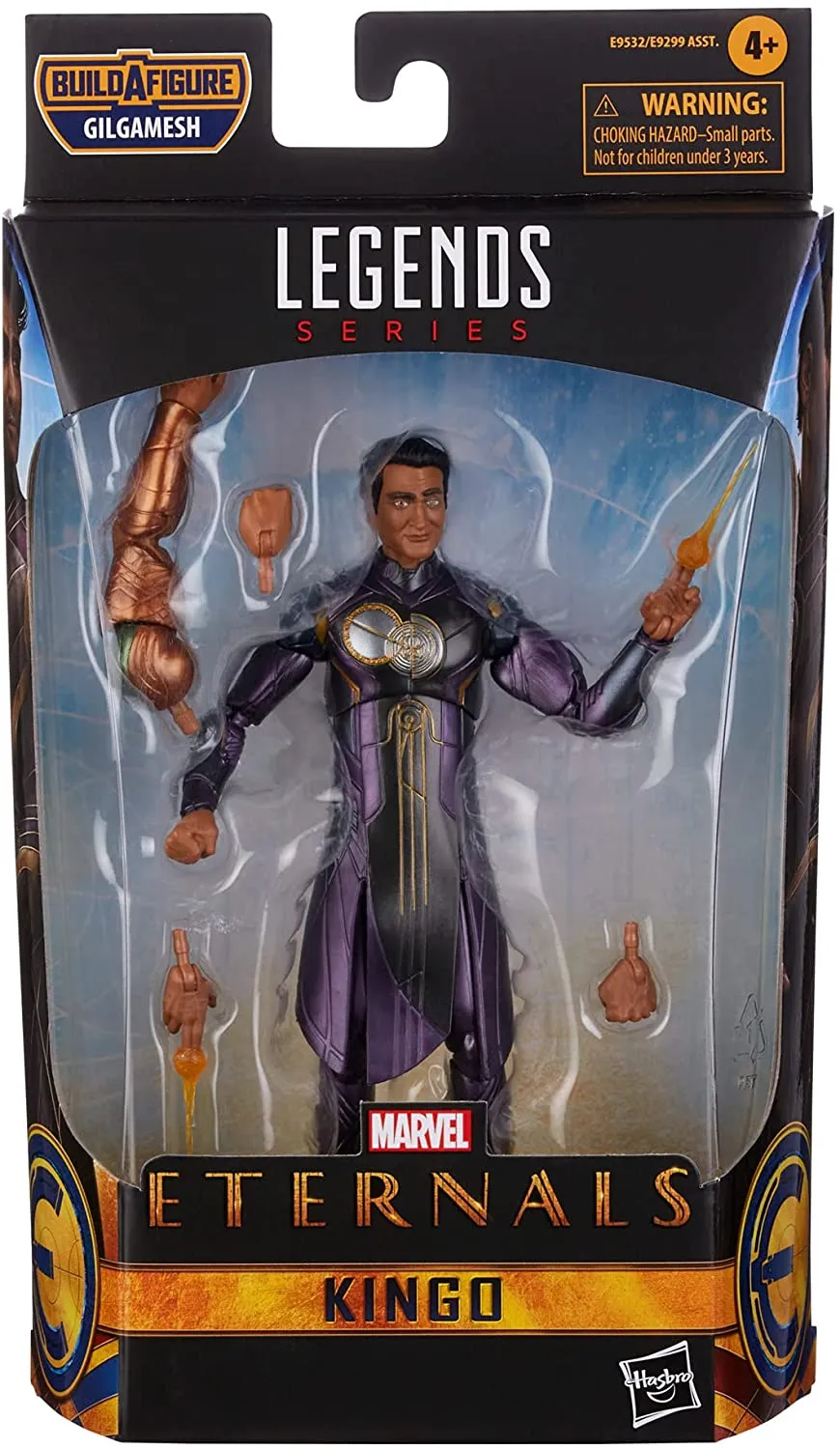 Hasbro Toys Hasbro Marvel Legends Series The Eternals 15-cm Action Figure Toy Kingo, Includes 2 Accessories, Ages 4 and Up