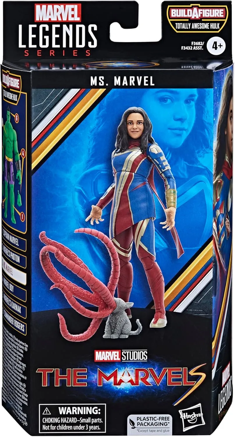 Hasbro Toys Hasbro Marvel Legends Series The Marvels - Ms. Marvel 6-Inch Action Figure (F3682)