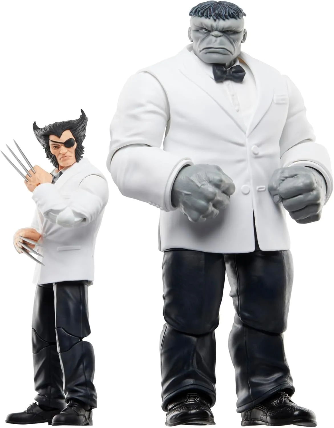 Hasbro Toys Hasbro Marvel Legends Series Wolverine 50th Anniversary - Patch and Joe Fixit Action Figures (F9042)