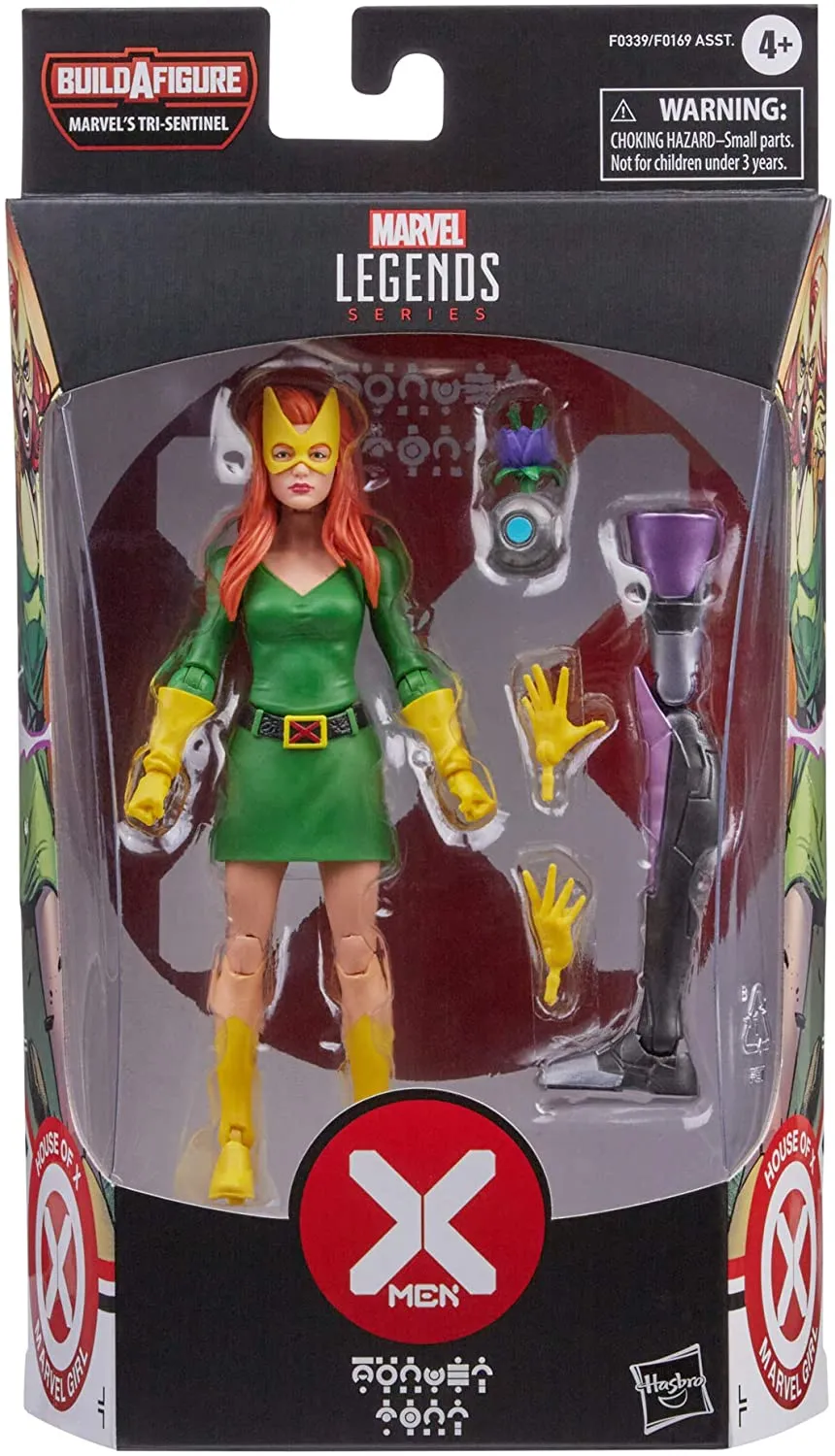 Hasbro Toys Hasbro Marvel Legends Series X-Men 6-inch Collectible Jean Grey Action Figure Toy, Premium Design And 3 Accessories, Ages 4 And Up