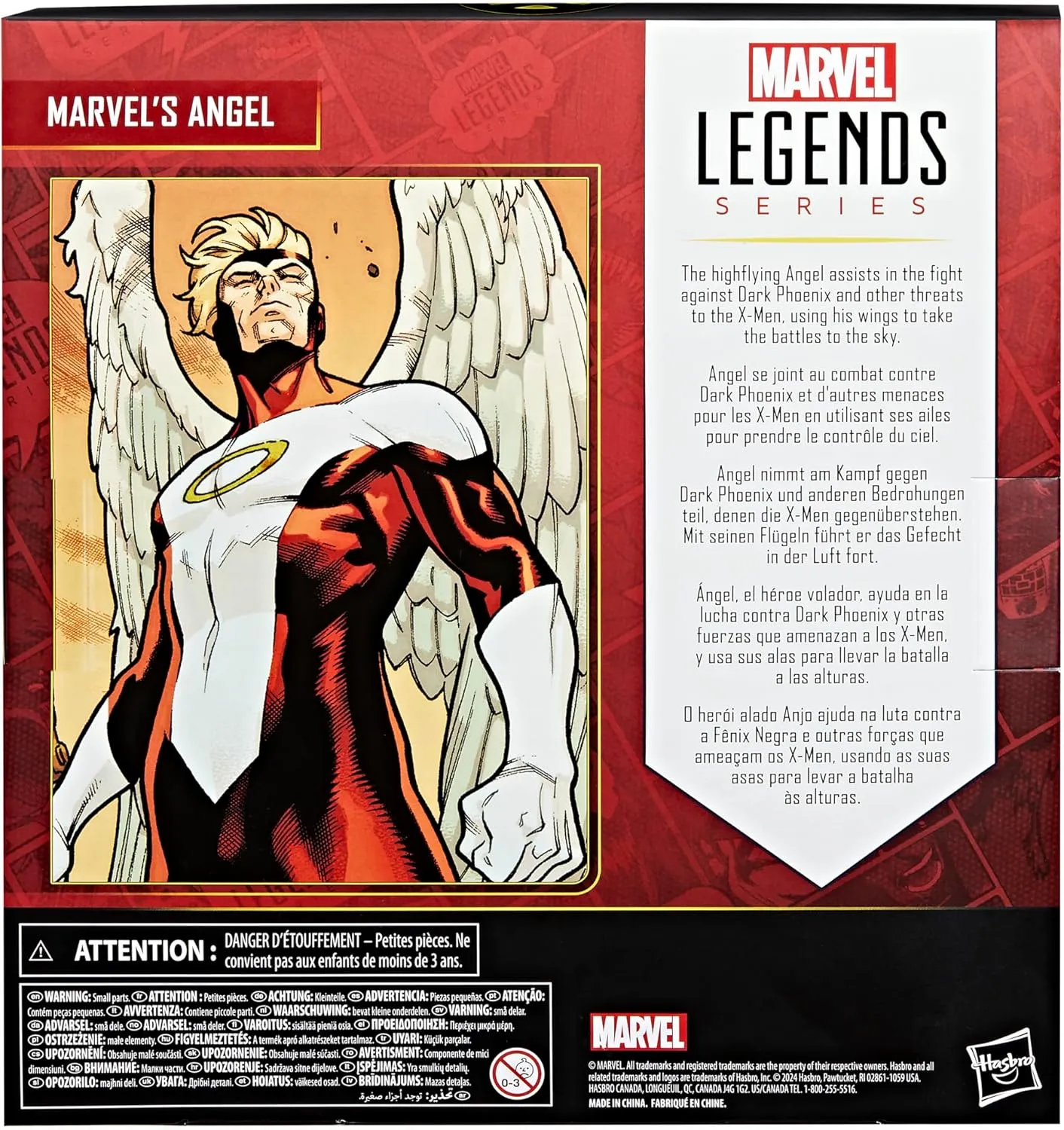Hasbro Toys Hasbro Marvel Legends Series X-Men - Angel Action Figure (F9005)
