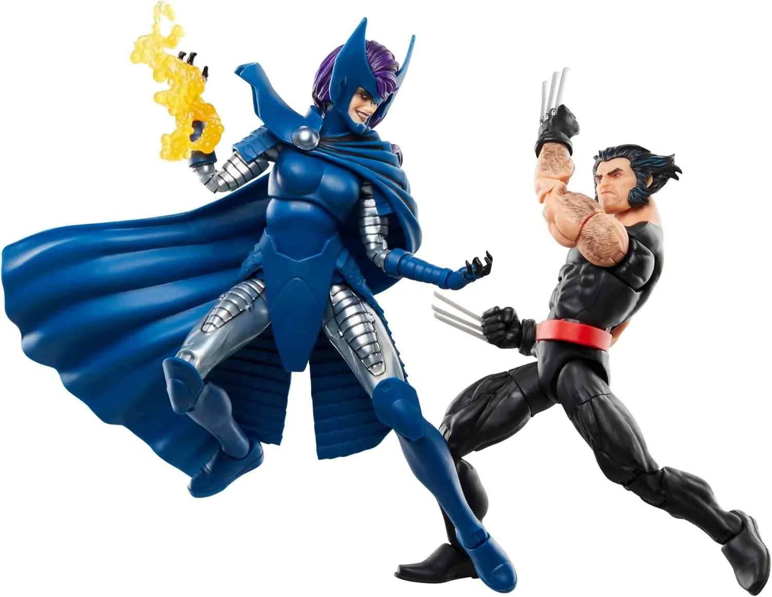 Hasbro Toys Hasbro Marvel Legends Series X-Men - Wolverine & Psylocke 2-Pack Action Figures (F9040)