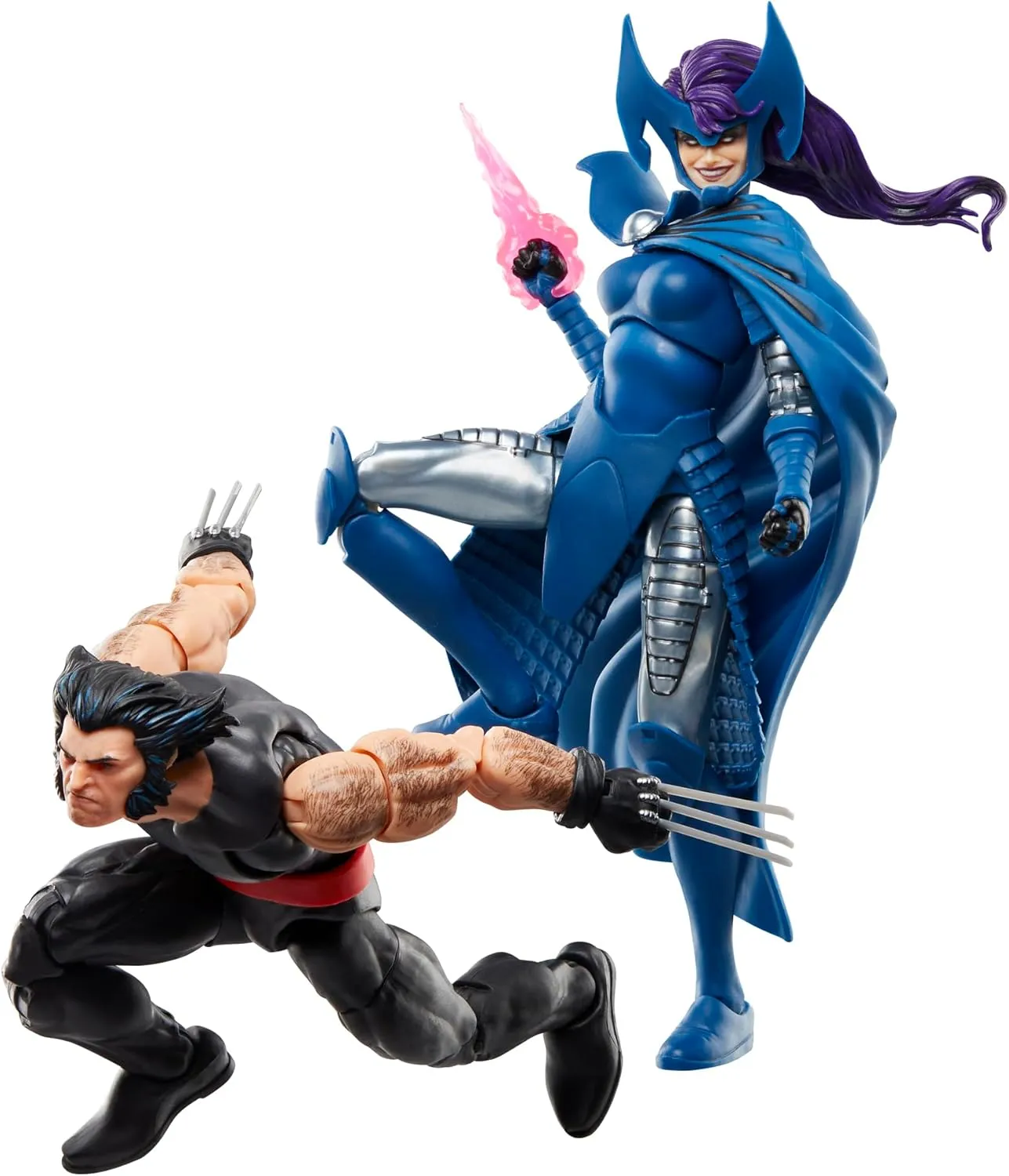 Hasbro Toys Hasbro Marvel Legends Series X-Men - Wolverine & Psylocke 2-Pack Action Figures (F9040)