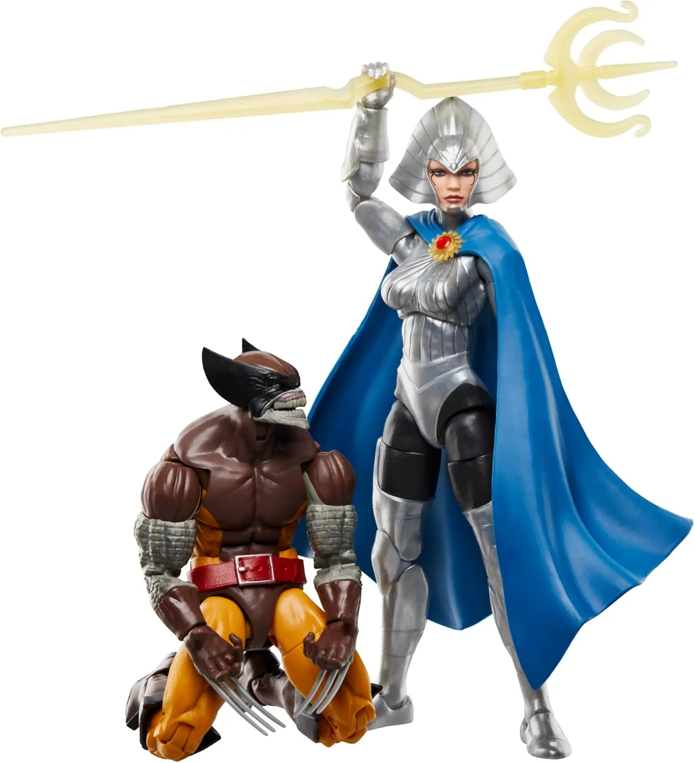 Hasbro Toys Hasbro Marvel Legends Series X-Men - Wolverine (Brood Infection) & Lilandra Neramani 2-Pack Action Figures (F9034)