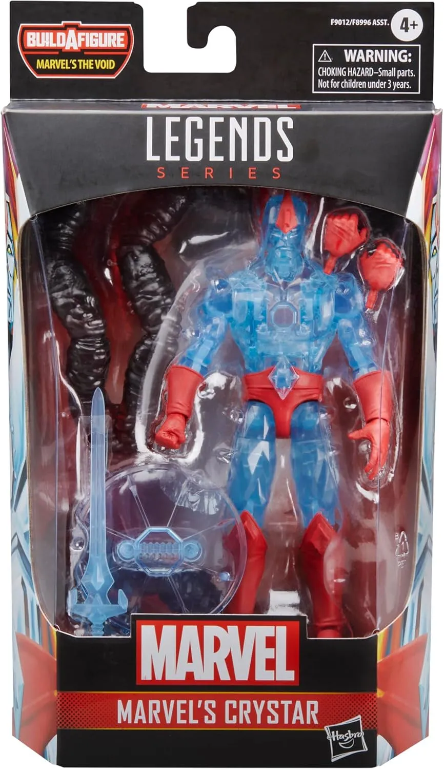 Hasbro Toys Hasbro Marvel Legends The Saga of Crystar - Crystar Action Figure with Build-A-Figure Parts (F9012)