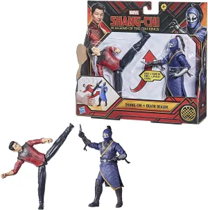 Hasbro Toys Hasbro Marvel Shang-Chi And The Legend Of Ten Rings Action Figure Toys, Shang-Chi vs Death Dealer Battle Pack for Children