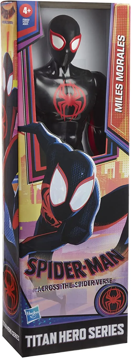 Hasbro Toys Hasbro Marvel Spider-Man Miles Morales Toy, 30-cm-Scale Spider-Man: Across the S