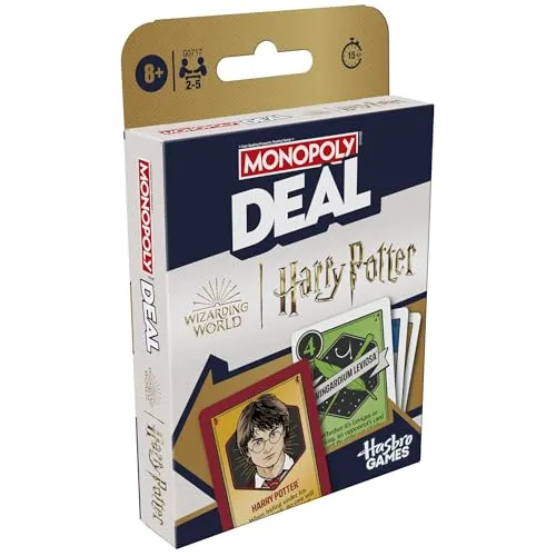 Hasbro Toys Hasbro Monopoly Deal: Harry Potter Card Game (English Version)