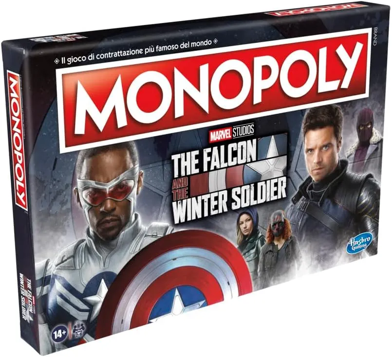 Hasbro Toys Hasbro Monopoly: Edition Inspired by Marvel Studios The Falcon and the Winter Soldier Board Game (F5851103)