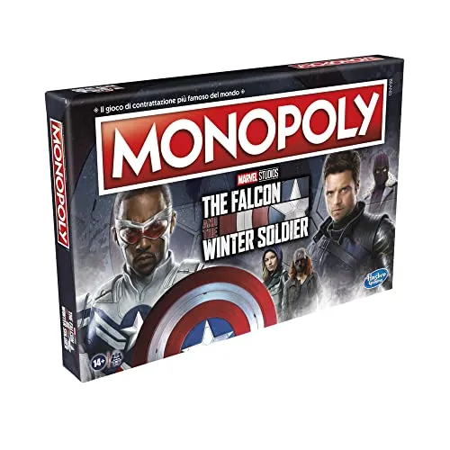 Hasbro Toys Hasbro Monopoly: Edition Inspired by Marvel Studios The Falcon and the Winter Soldier Board Game (F5851103)