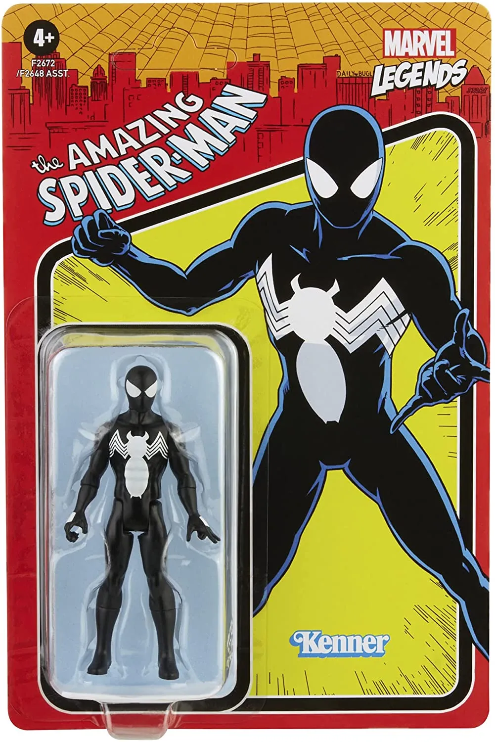 Hasbro Toys Hasbro Mvl Legends Recollect Retro 23 (Symbiote Spider-Man) Merchandising