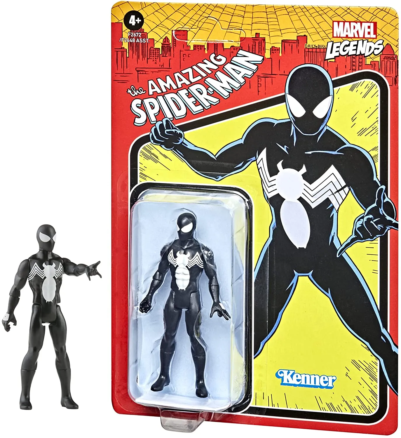 Hasbro Toys Hasbro Mvl Legends Recollect Retro 23 (Symbiote Spider-Man) Merchandising