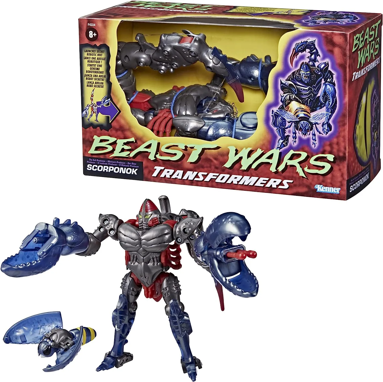Hasbro Toys Hasbro - Scorponok Beast Wars Transformers Action Figure