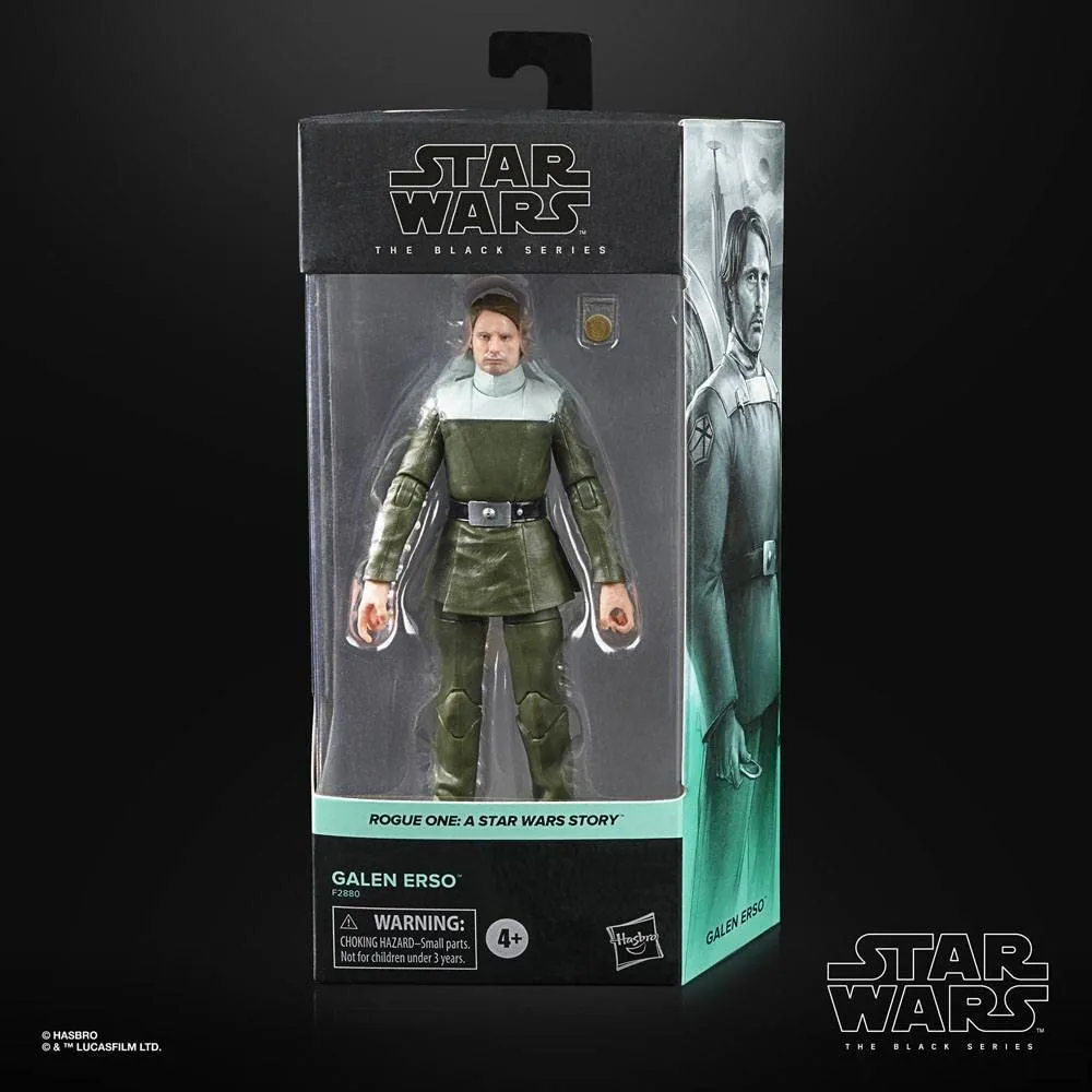 Hasbro Toys Hasbro, Star Wars Black Rogue One Galen ERSO Figure