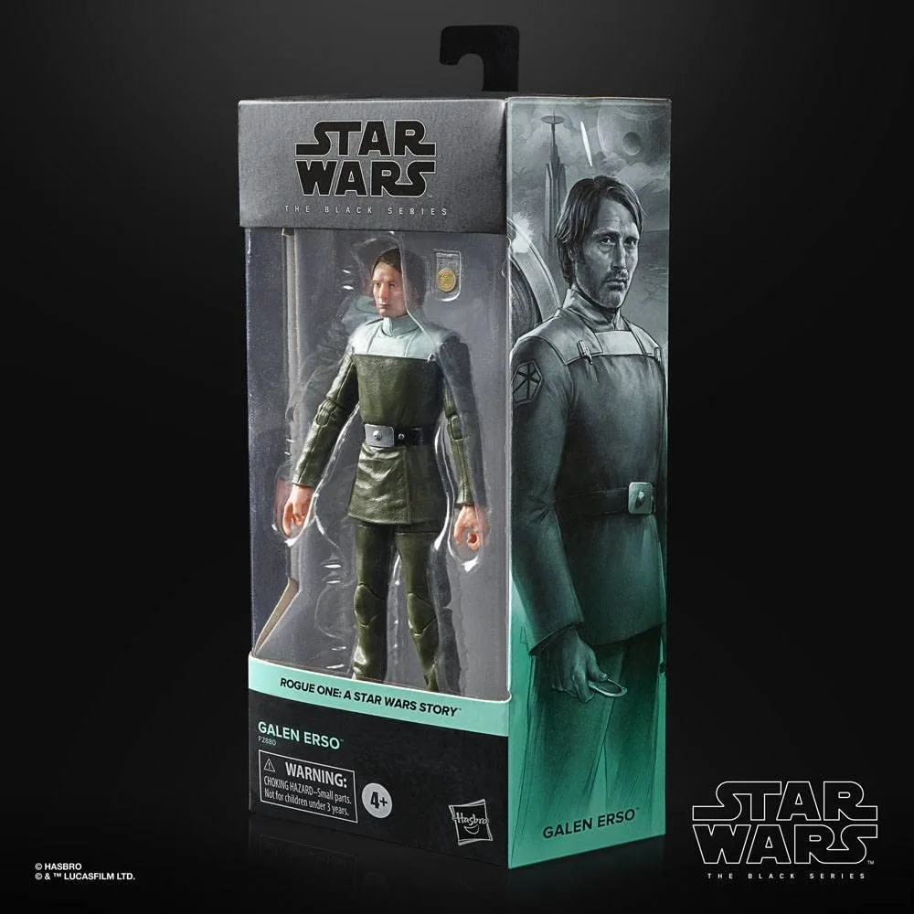 Hasbro Toys Hasbro, Star Wars Black Rogue One Galen ERSO Figure