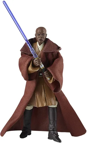 Hasbro Toys Hasbro Star Wars F4495 Vintage Collection Mace Windu VC35, 3.75-Inch-Scale Star