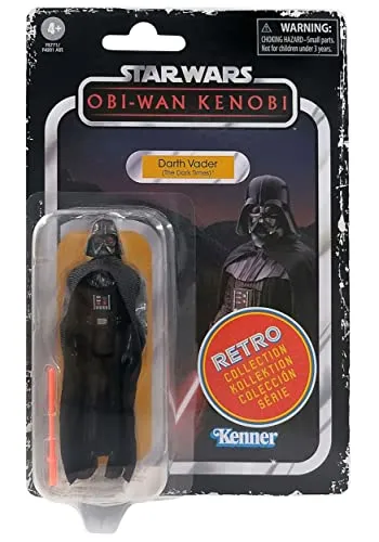 Hasbro Toys Hasbro Star Wars Retro Collection Darth Vader (The Dark Times) - 3.75-Inch-Scale Action Figure for Ages 4 