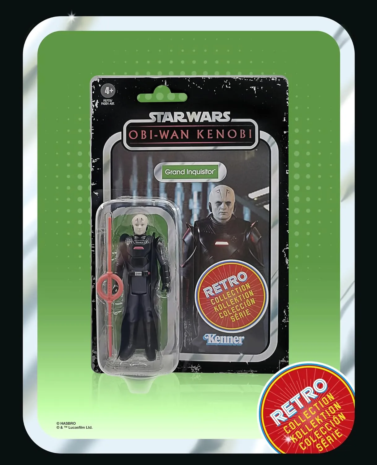Hasbro Toys Hasbro Star Wars Retro Collection Grand Inquisitor Action Figure - 3.75-Inch Scale, Ages 4 