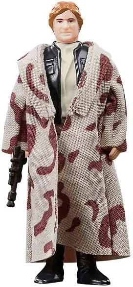 Hasbro Toys Hasbro Star Wars Retro Collection Han Solo (Endor) Action Figure - 3.75-Inch Scale, Ages 4 