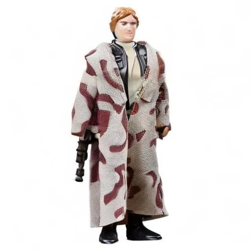 Hasbro Toys Hasbro Star Wars Retro Collection Han Solo (Endor) Action Figure - 3.75-Inch Scale, Ages 4 