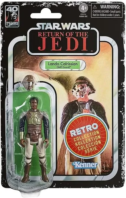 Hasbro Toys Hasbro Star Wars Retro Collection - Lando Calrissian (Skiff Guard) Action Figure (F7277)