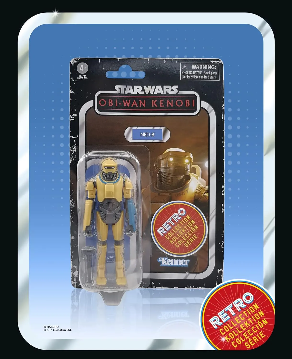 Hasbro Toys Hasbro Star Wars Retro Collection NED-8 Toy - 3.75-Inch-Scale Action Figure for Ages 4 