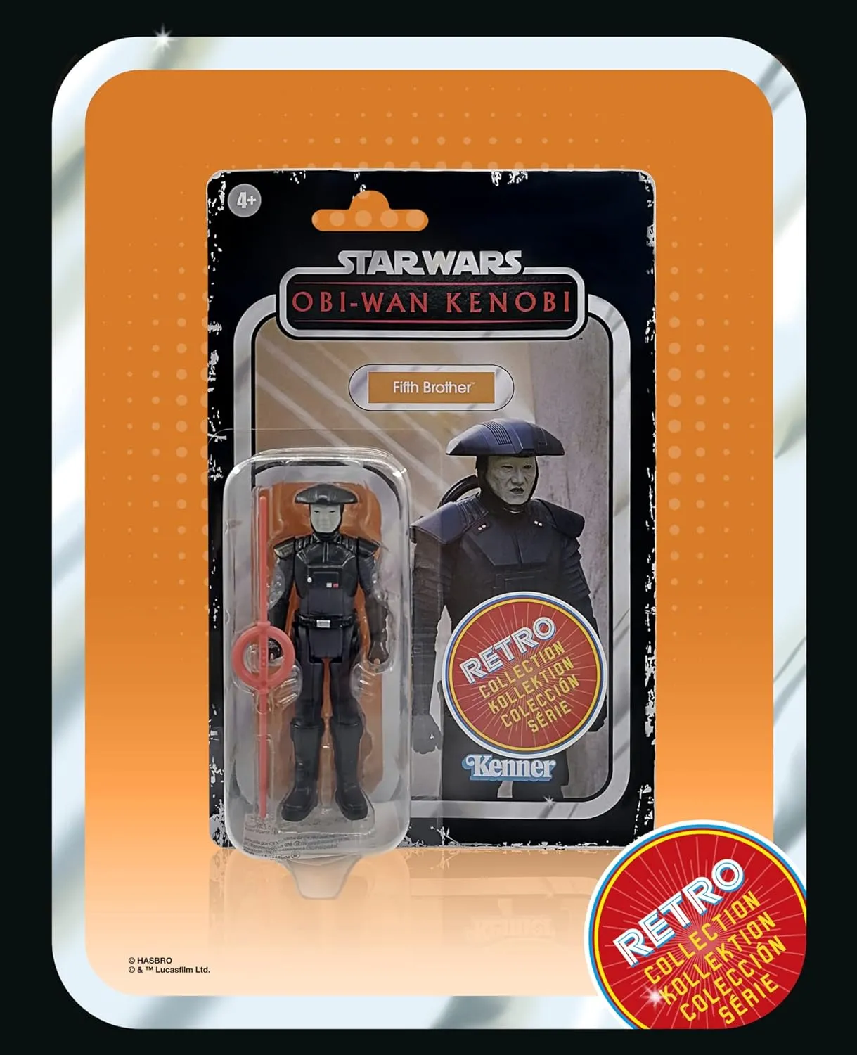 Hasbro Toys Hasbro Star Wars Retro Collection Obi-Wan Kenobi Series - Fifth Brother 3.75-Inch Action Figure (SW-RC05)