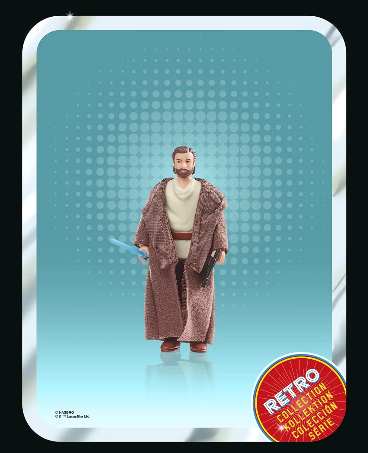 Hasbro Toys Hasbro Star Wars Retro Collection Obi-Wan Kenobi Series - Obi-Wan Kenobi (Wandering Jedi) 3.75-Inch Action Figure (SW-RC-OBI)