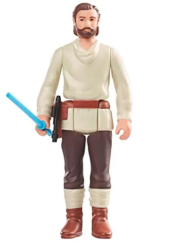 Hasbro Toys Hasbro Star Wars Retro Collection Obi-Wan Kenobi Series - Obi-Wan Kenobi (Wandering Jedi) 3.75-Inch Action Figure (SW-RC-OBI)