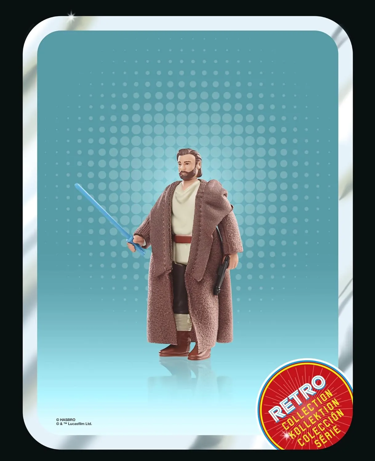 Hasbro Toys Hasbro Star Wars Retro Collection Obi-Wan Kenobi Series - Obi-Wan Kenobi (Wandering Jedi) 3.75-Inch Action Figure (SW-RC-OBI)