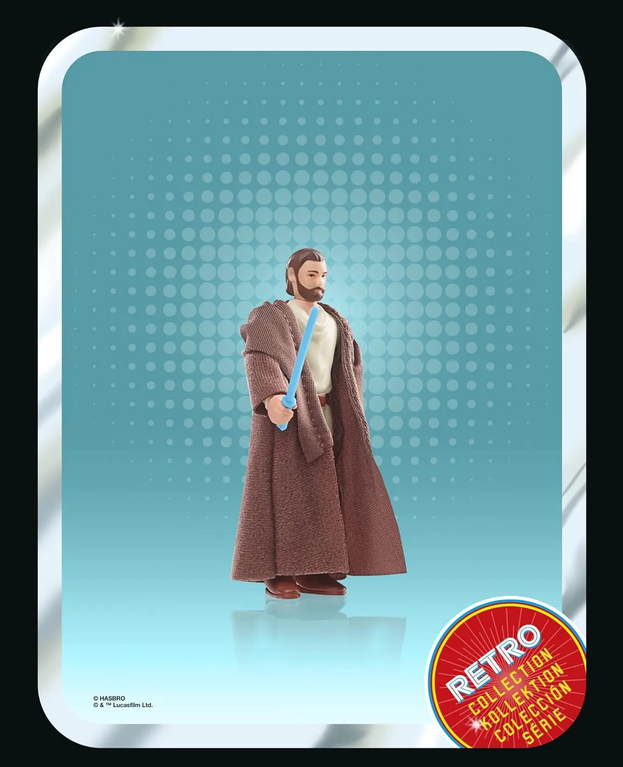 Hasbro Toys Hasbro Star Wars Retro Collection Obi-Wan Kenobi Series - Obi-Wan Kenobi (Wandering Jedi) 3.75-Inch Action Figure (SW-RC-OBI)