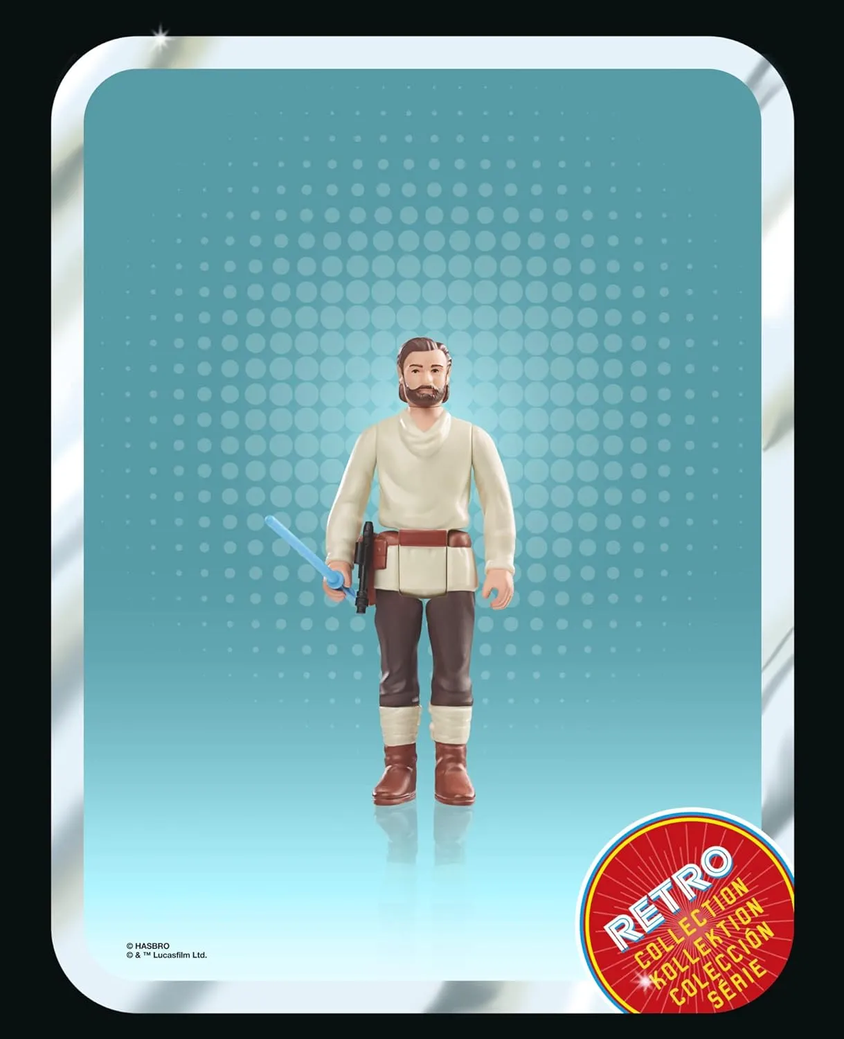 Hasbro Toys Hasbro Star Wars Retro Collection Obi-Wan Kenobi Series - Obi-Wan Kenobi (Wandering Jedi) 3.75-Inch Action Figure (SW-RC-OBI)