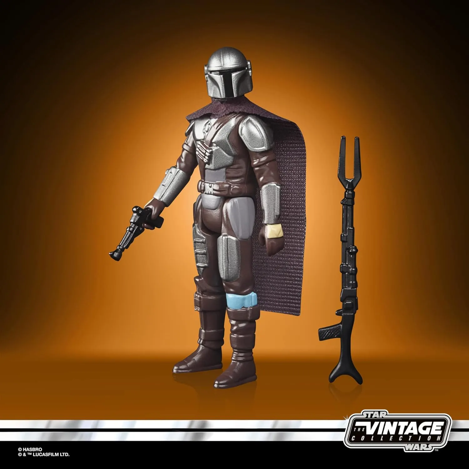 Hasbro Toys Hasbro Star Wars Retro Collection The Mandalorian - Din Djarin (Beskar) Action Figure (F4456)