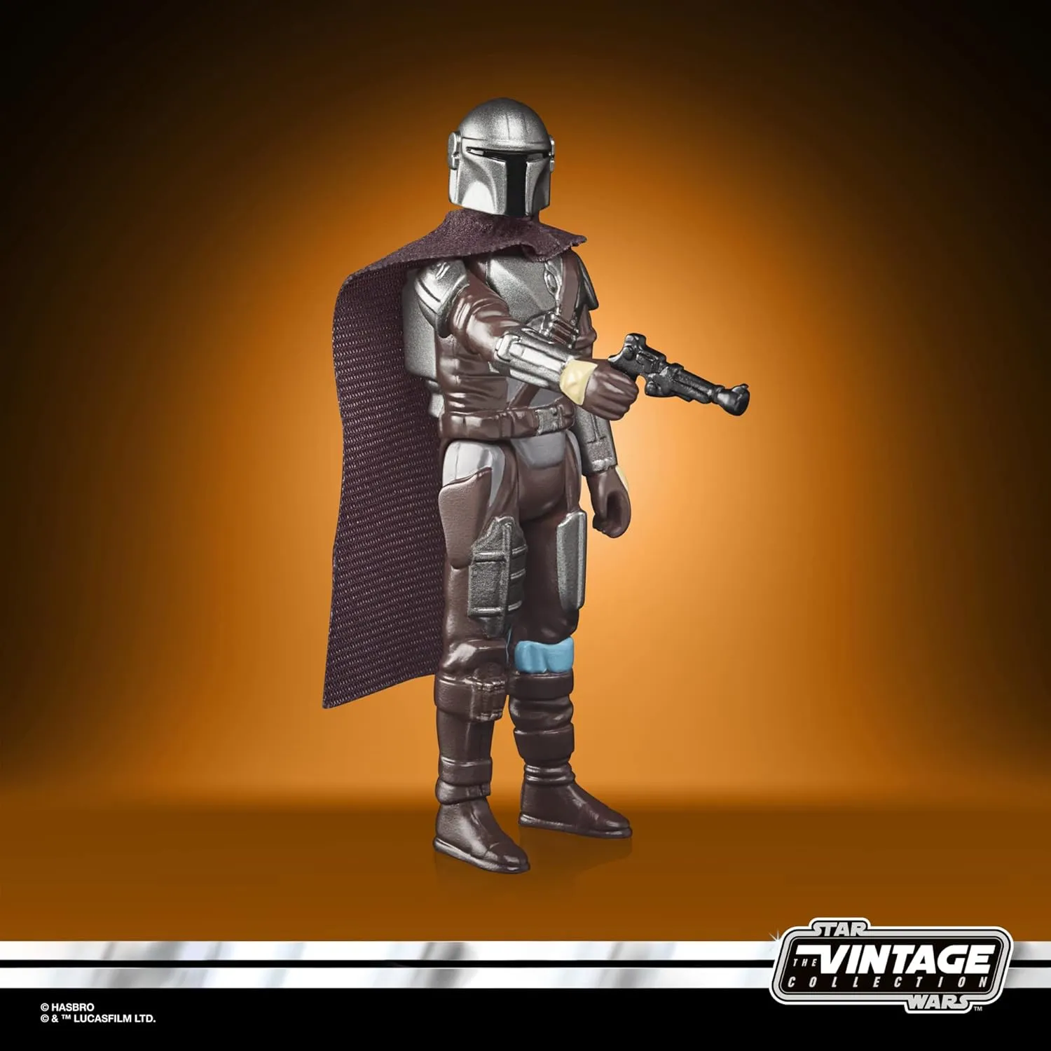 Hasbro Toys Hasbro Star Wars Retro Collection The Mandalorian - Din Djarin (Beskar) Action Figure (F4456)