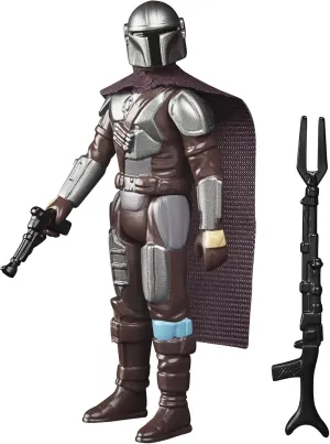 Hasbro Toys Hasbro Star Wars Retro Collection The Mandalorian - Din Djarin (Beskar) Action Figure (F4456)