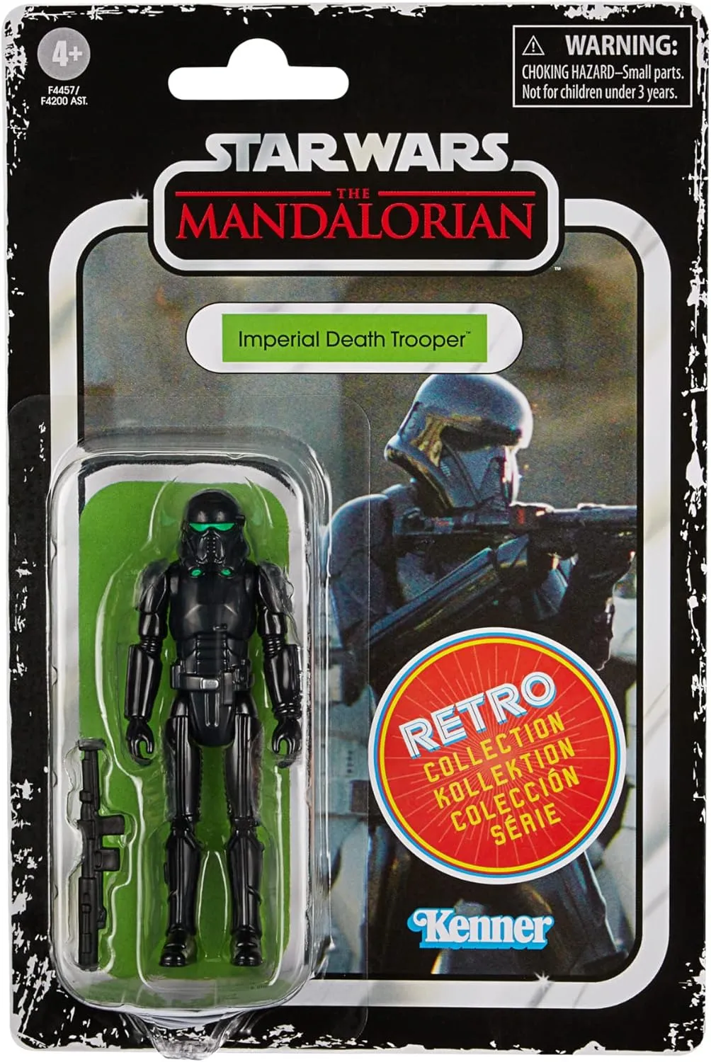 Hasbro Toys Hasbro Star Wars Retro Collection The Mandalorian - Imperial Death Trooper Action Figure (F4457)