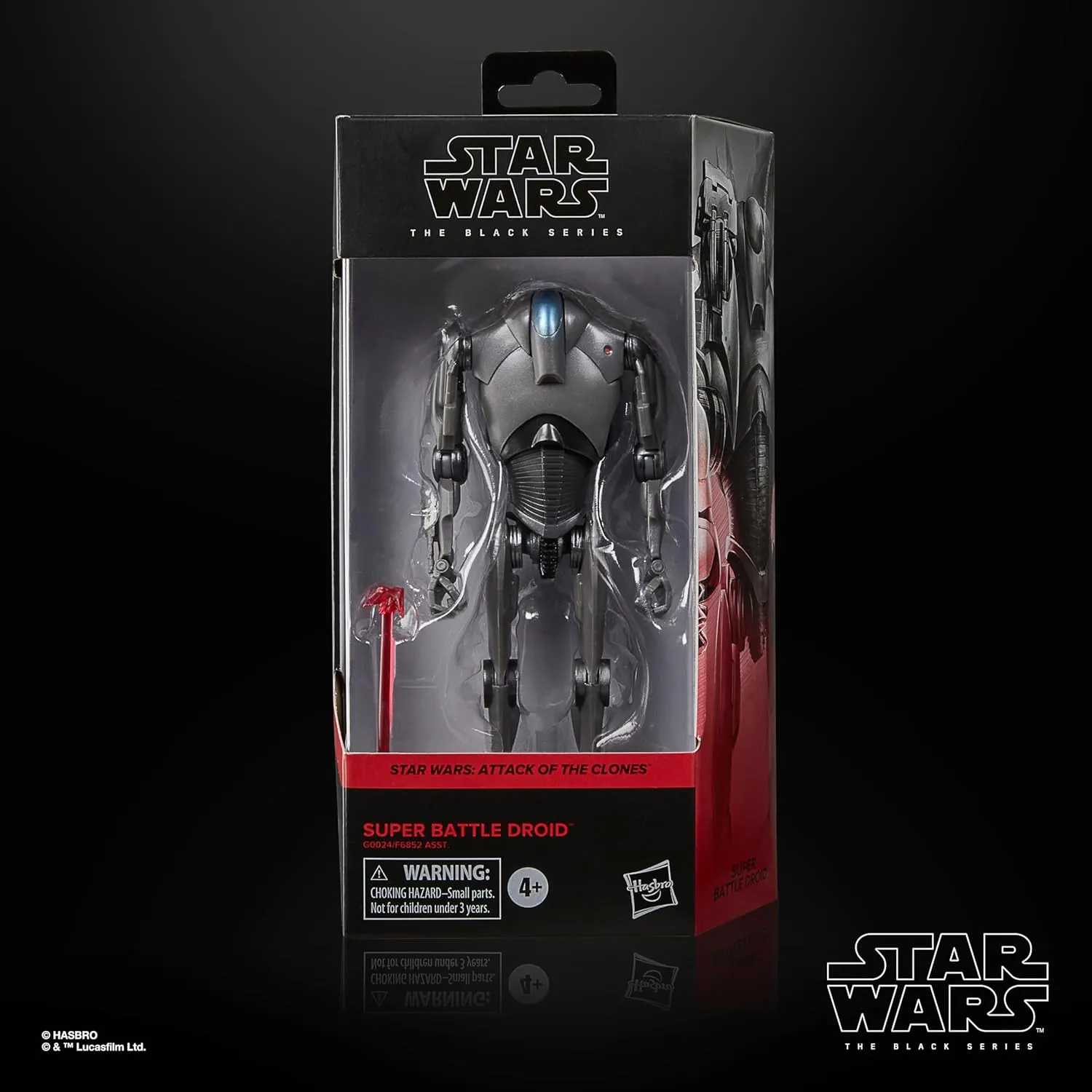 Hasbro Toys Hasbro Star Wars The Black Series Attack of the Clones - Super Battle Droid Action Figure (G0024)