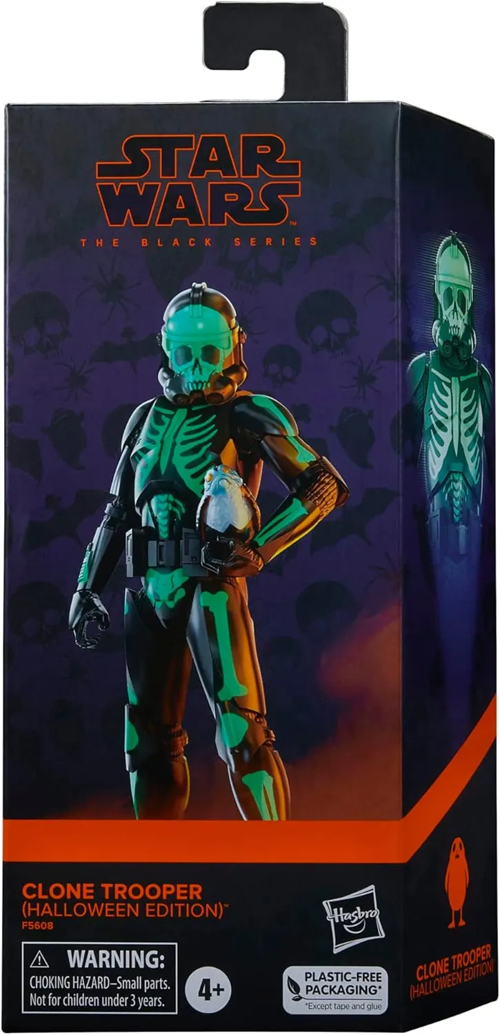 Hasbro Toys Hasbro Star Wars The Black Series - Clone Trooper (Halloween Edition) Action Figure (F5608)